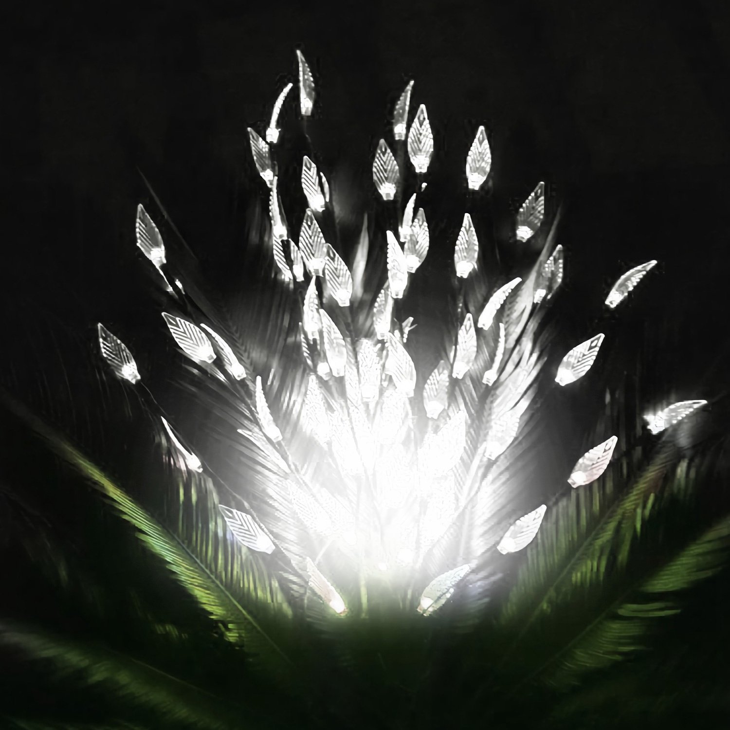 3 PCS 60 LED Solar Garden Lights Tree Branch Leaf Shape Lamp IP65 Waterproof 3 PCS 60 LED Solar Garden Lights Tree Branch Leaf Shape Lamp IP65 Waterproof